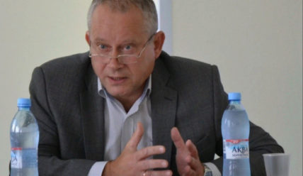 Начальник ЦМСЧ-38 Павел Рязанов выступил с кратким отчетом