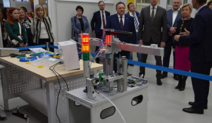 Новая мастерская в Политехническом колледже