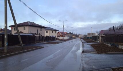 Строительство дорог в Искре
