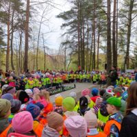 Торжественный митинг в Устье