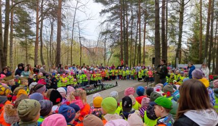 Торжественный митинг в Устье