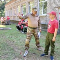Подробности Юнармейской смены