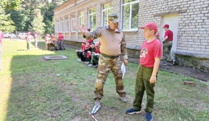 Подробности Юнармейской смены